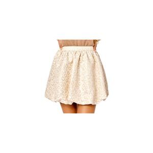 Lily Pulitzer Leah Animal‎ Print Skirt Gold Dazzle Leopard Jacquard Size 8 NWT